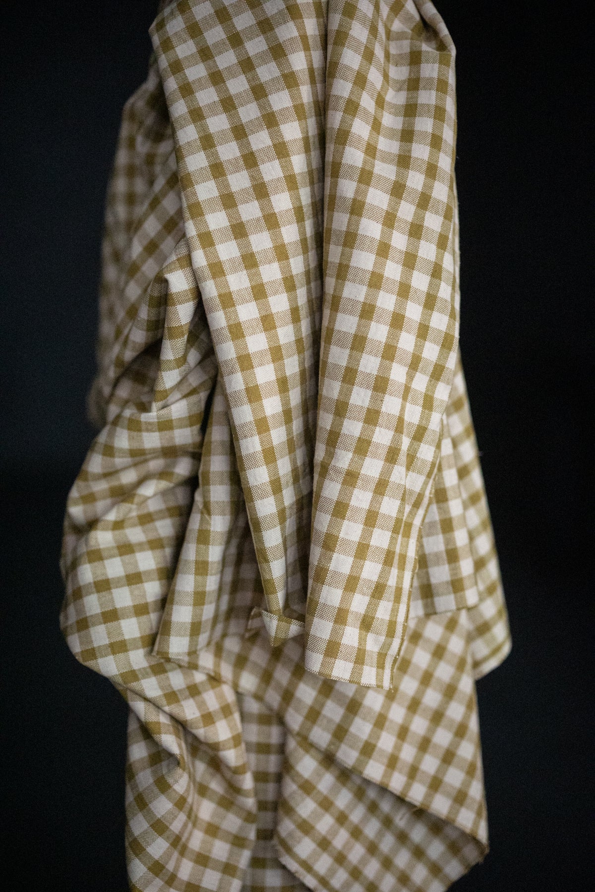 Handwoven Cotton Check - Limonada