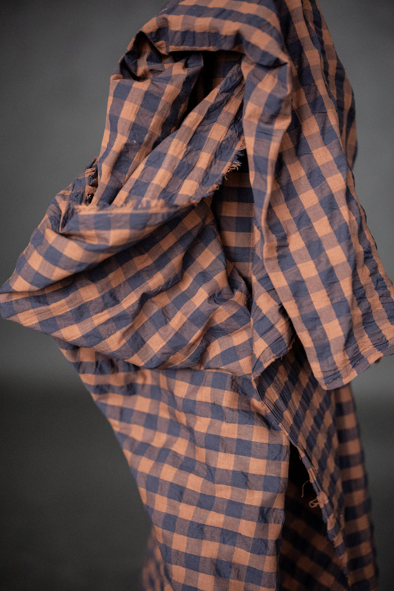 Organic Cotton Gingham Seersucker - Fairfield