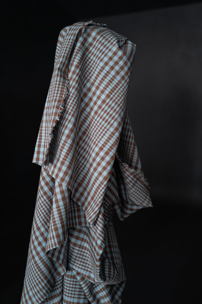 Organic Cotton/Linen - Frankie Check