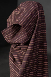 purple/plum indian stitched cotton