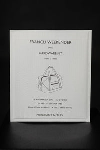 The Francli Weekender Hardware Kit - Sand