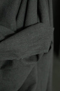 green puppytooth crinkle cotton 