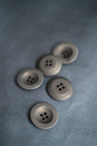 Grey Corozo Button