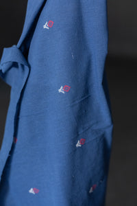 Extra Weft Handwoven Cotton - Little Light