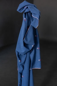Extra Weft Handwoven Cotton - Little Light