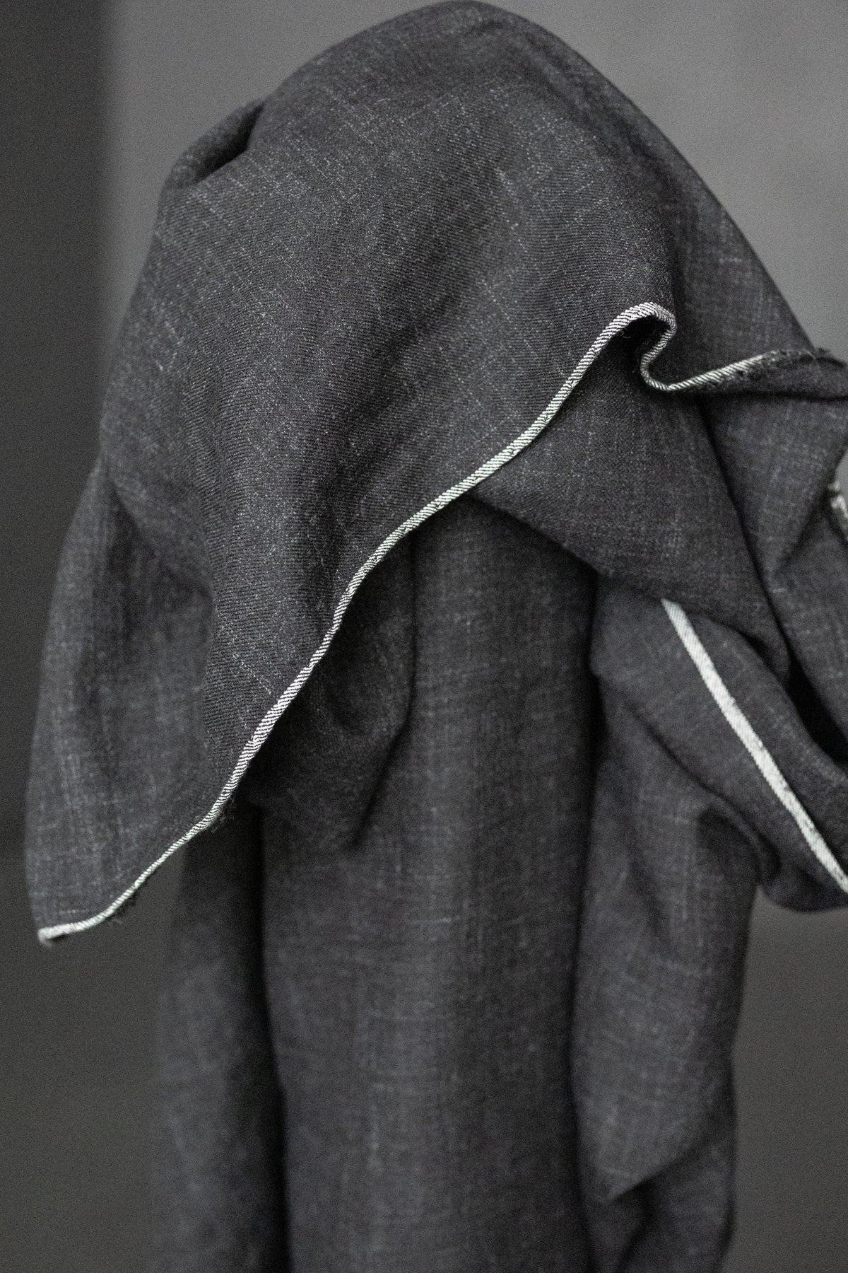 Japanese Linen/Wool Twill - Moto
