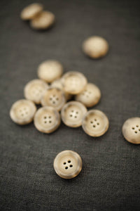 Mottled Recycled Paper Button 20mm