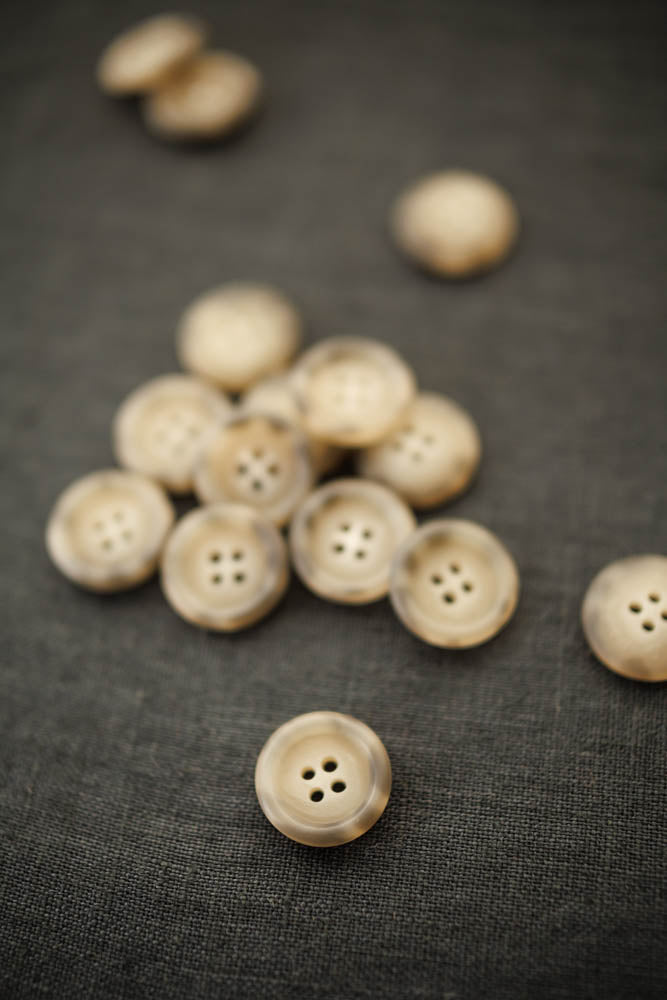 Mottled Recycled Paper Button 20mm