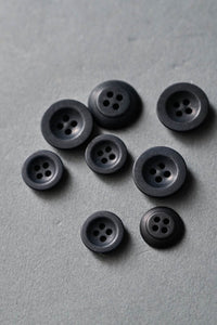 Navy Corozo Button