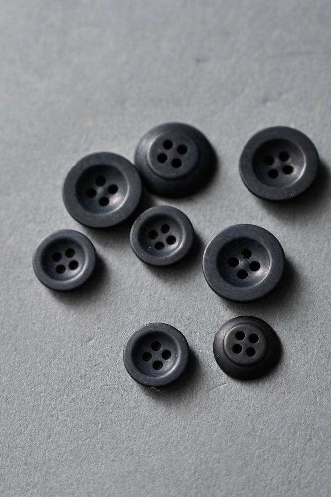 Navy Corozo Button