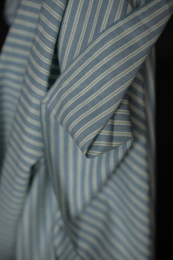 handwoven cotton strip fabric