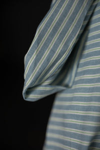 handwoven cotton strip fabric