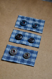 Speckled Grey Button