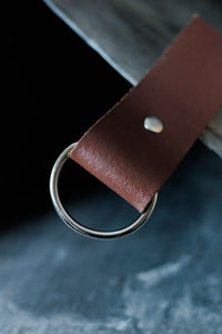 Split Cowhide Leather Strap