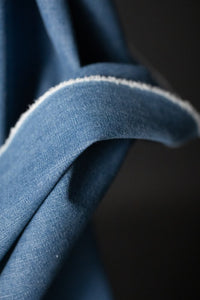 Blue Sluby denim Fabric