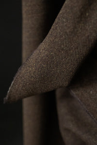 green brown twill wool fabric 