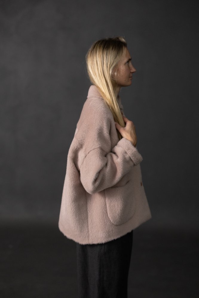 Charcoal Alpaca Blend Wool