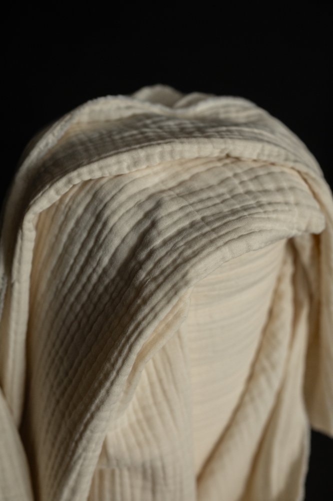 white double gauze Japanese fabric