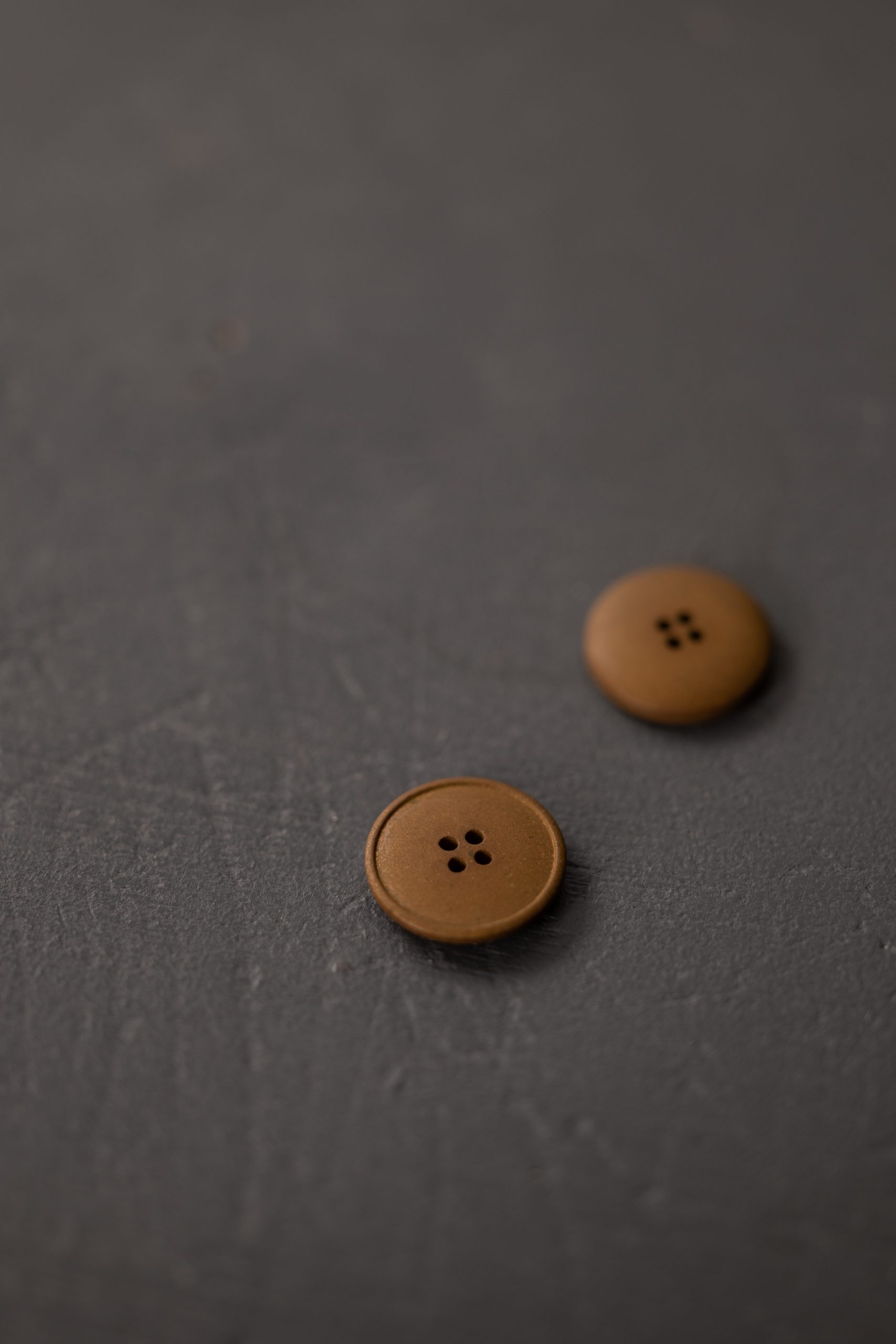 Hemp Button 20mm - Stanley Tan - Merchant & Mills