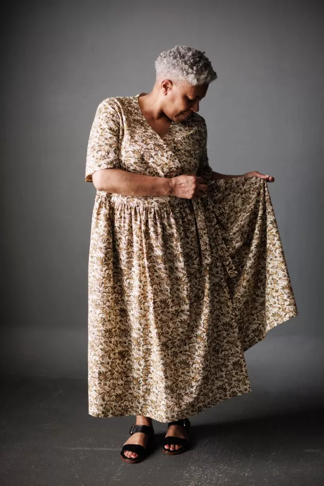 The Etta Wrap Dress Sewing Pattern