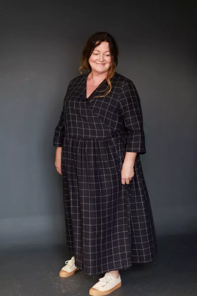 The Etta Wrap Dress Sewing Pattern