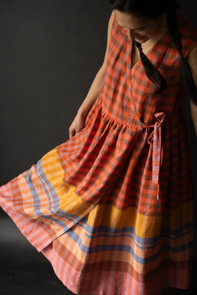 The Etta Wrap Dress Sewing Pattern