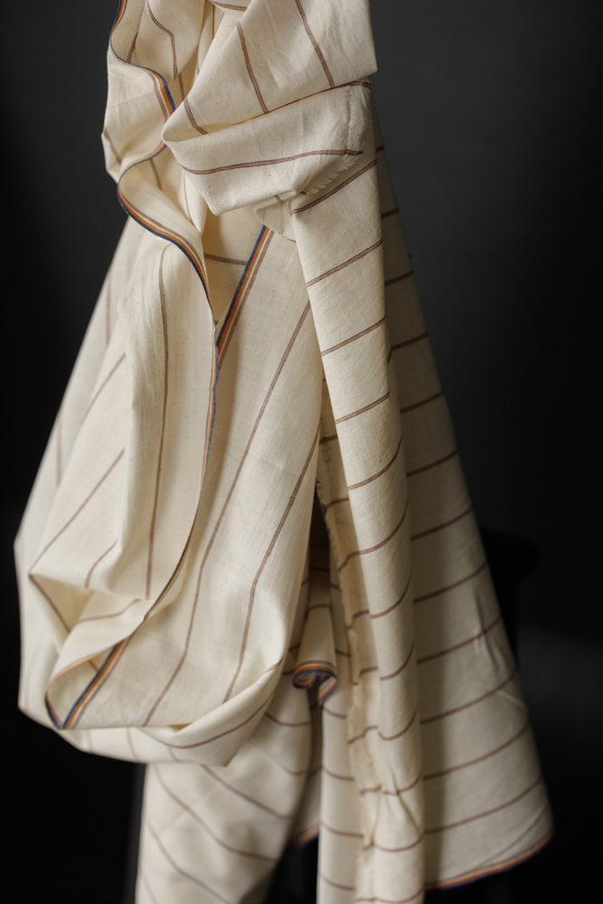 Twig Stripe Handwoven Cotton Stripe