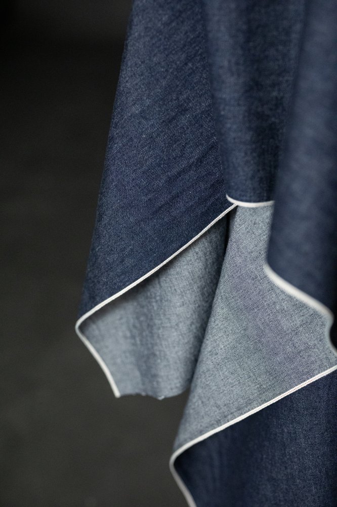 indigo japanese denim fabric