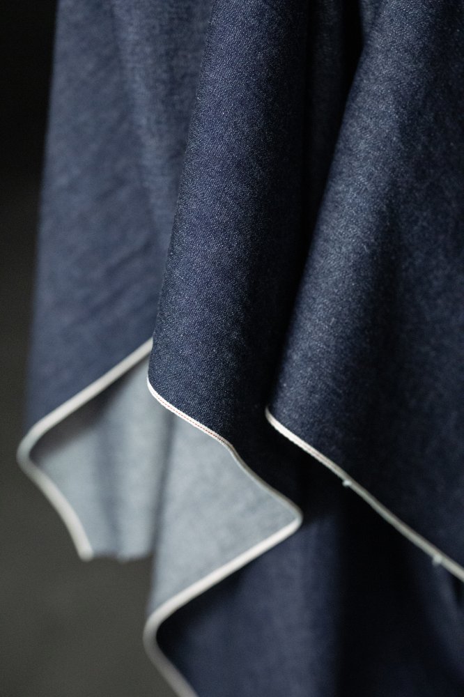 indigo japanese denim fabric