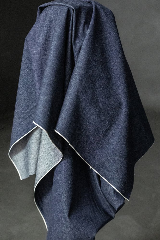 indigo japanese denim fabric