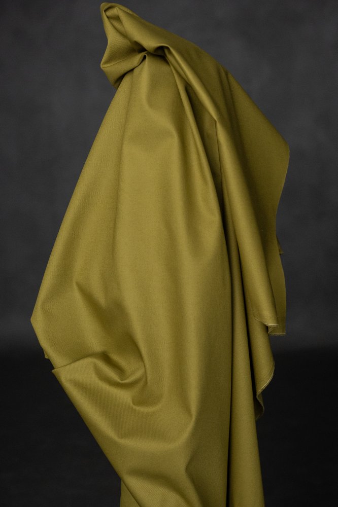 green 10oz cotton twill