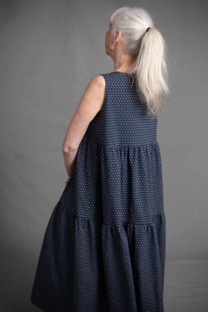 Sukoshi Indigo Organic Seersucker