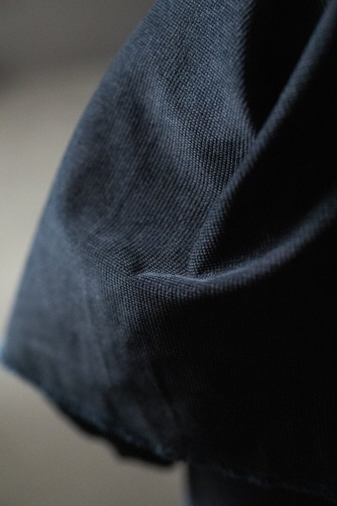 Navy Grid Japanese Corduroy Remnant