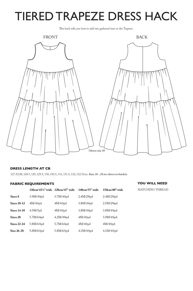 Trapeze Pattern Additions PDF