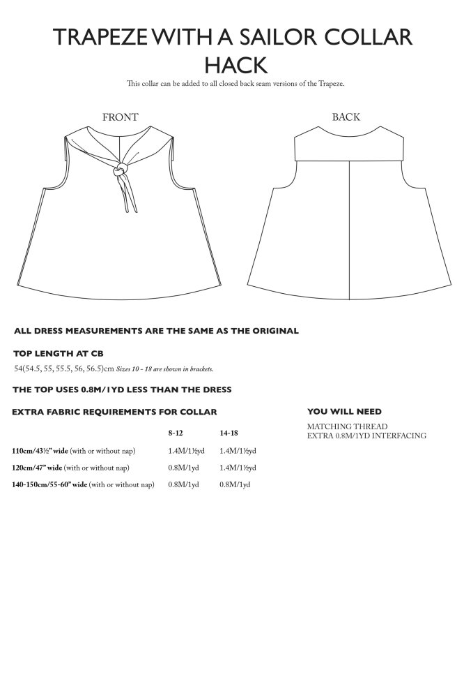 Trapeze Pattern Additions PDF