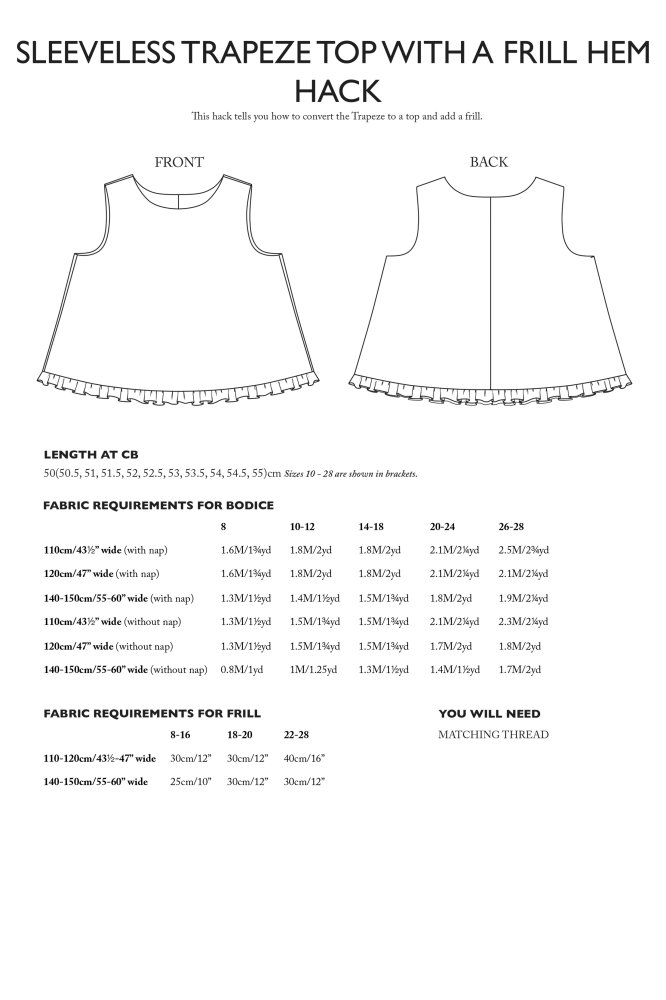Trapeze Pattern Additions PDF