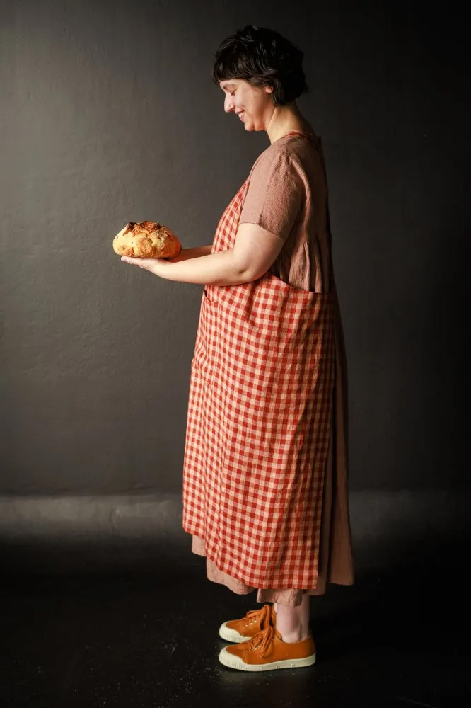 Renaissance Laundered Linen Betty Apron