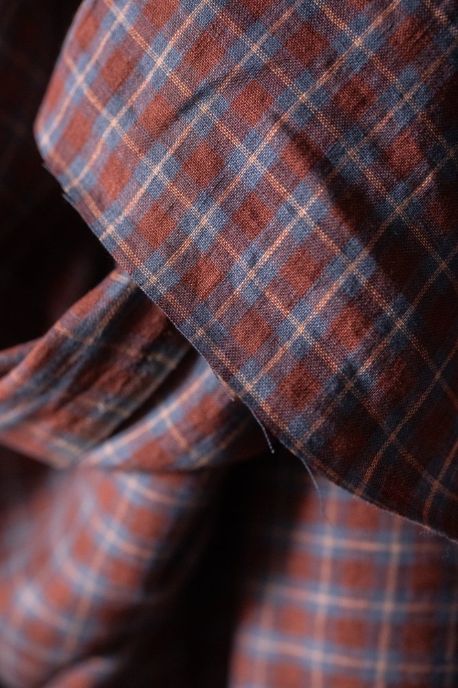 Sansho Spice Laundered Linen Tie Pillowcase