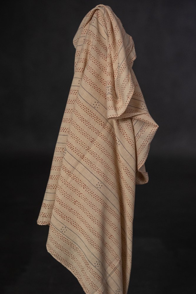 block print cotton pink