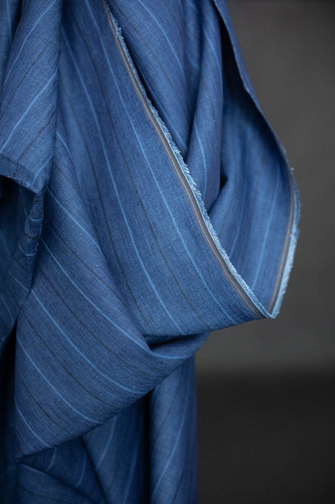 Kawa Stripe Japanese Linen