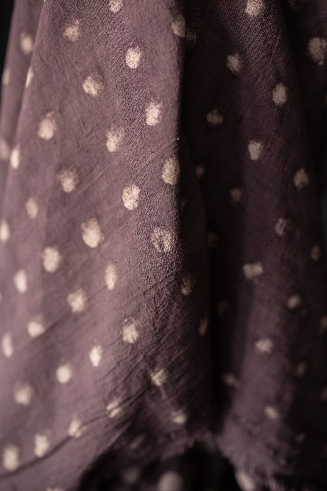 Medjool Spot Indian Block Print Cotton