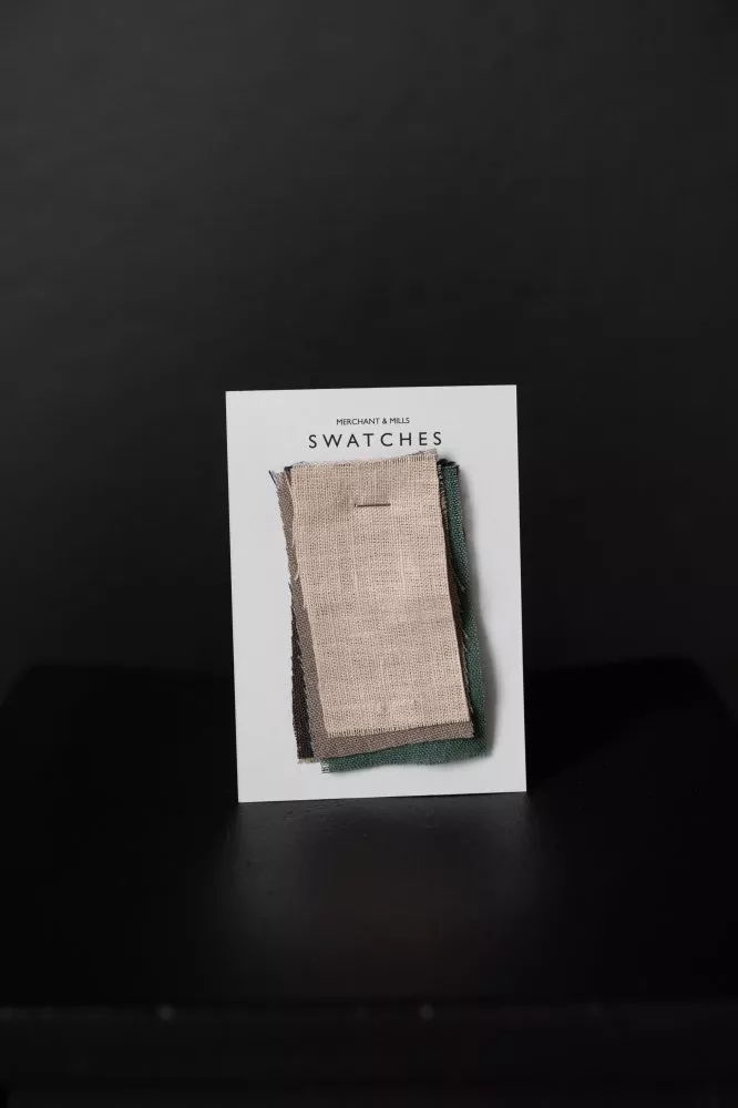 Linen 260 Collection Sample Cards Merchant & Mills