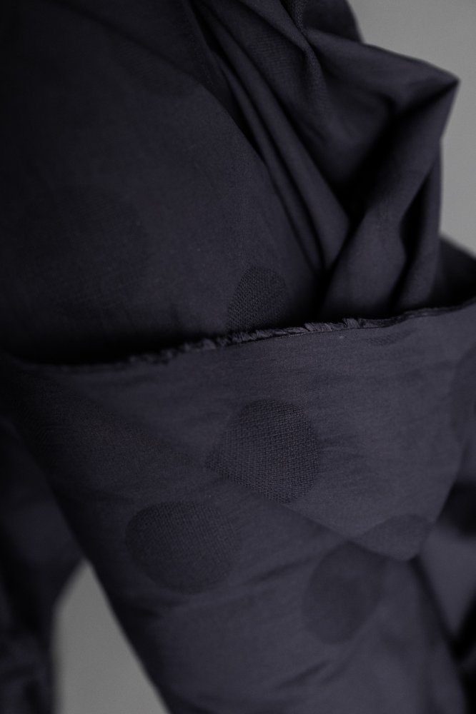 Oki Spot NavyJapanese Cotton/Ramie