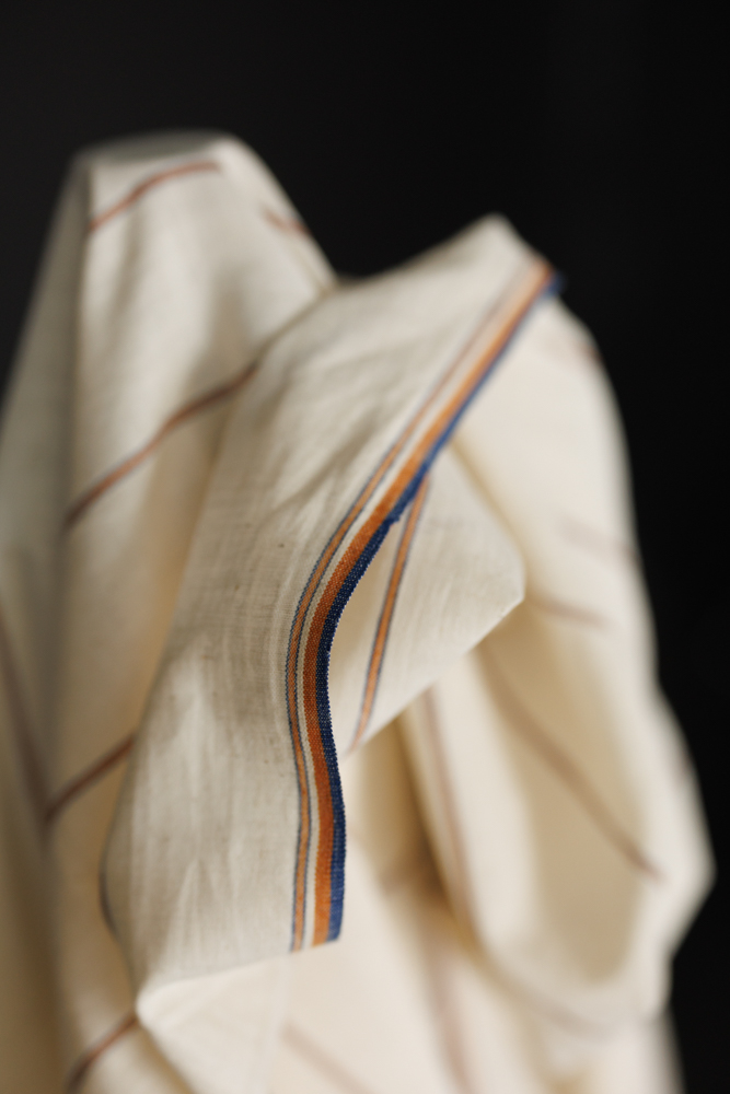 Twig Stripe Handwoven Cotton Stripe