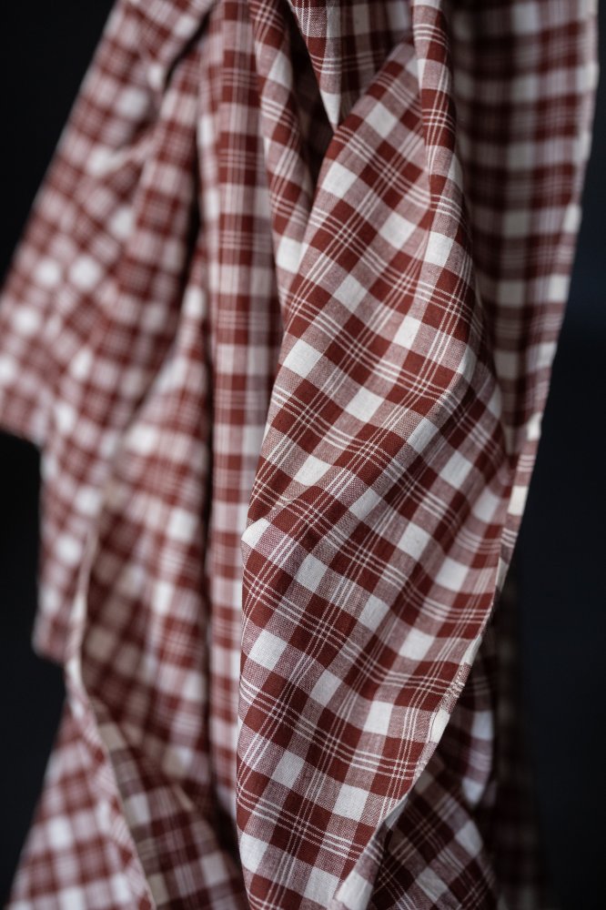 Bakewell Handwoven Cotton Check