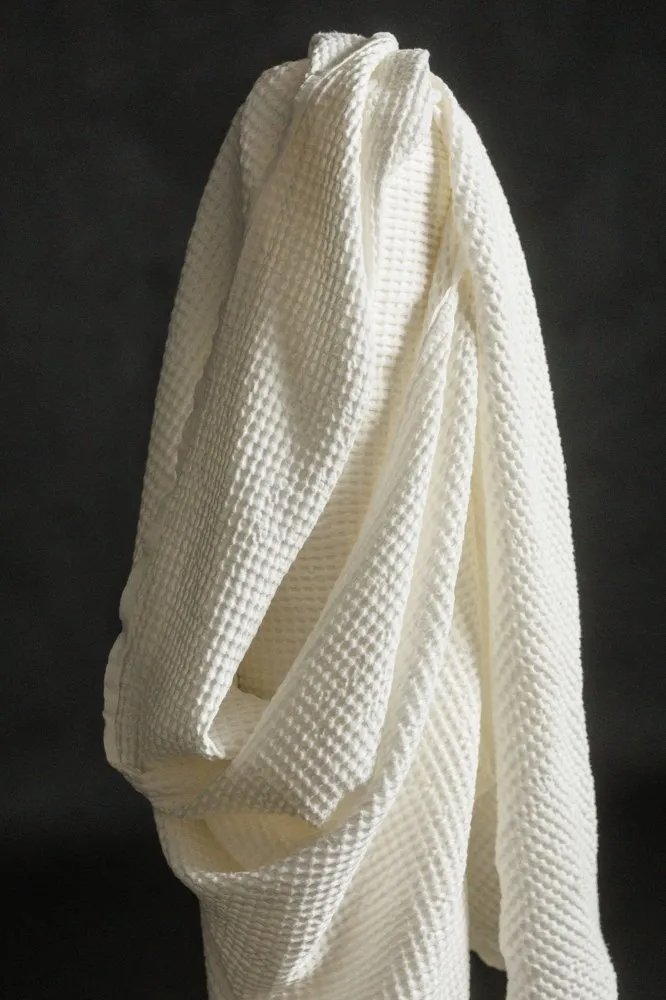 Yuzu European Linen Waffle - Merchant & Mills