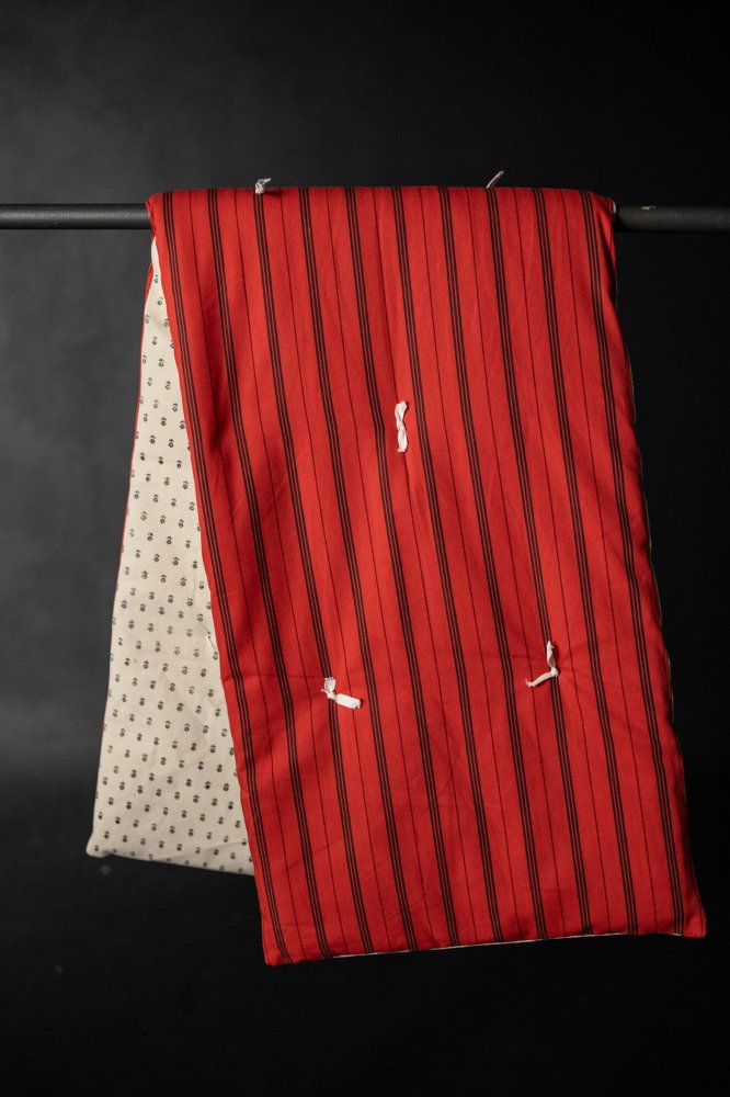 Amaretti Overdyed Organic Ticking