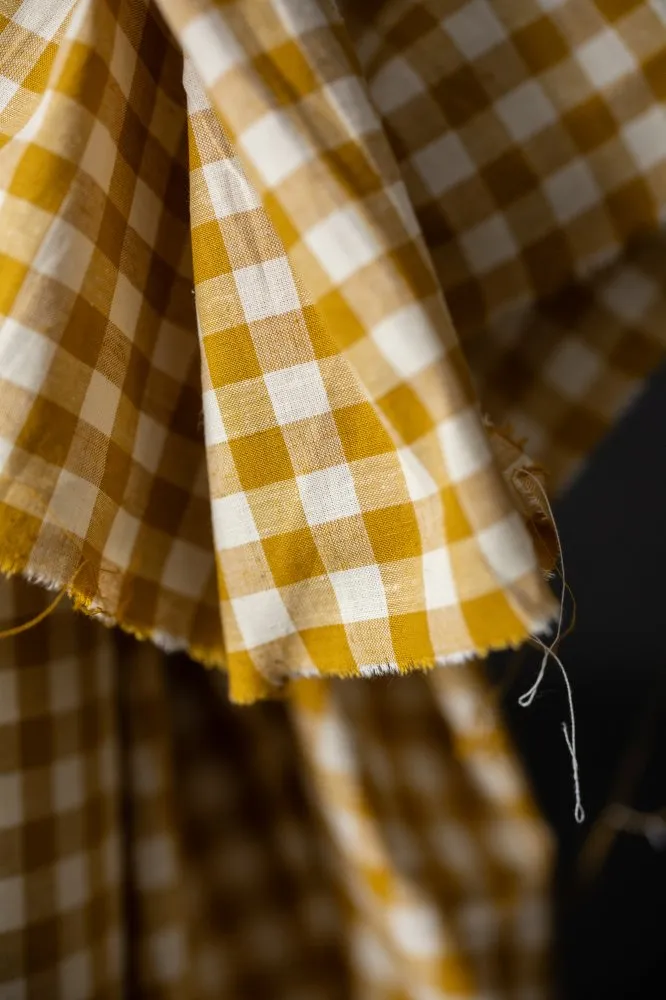 Pippa Organic Cotton/Linen Gingham