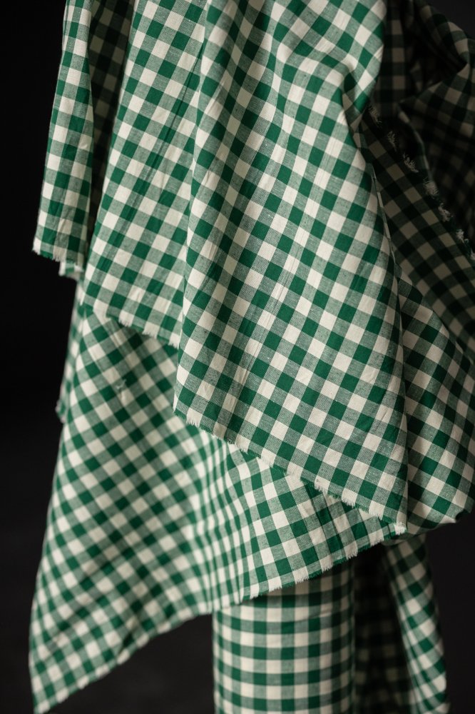 Mini Toto Organic Cotton/Linen Gingham