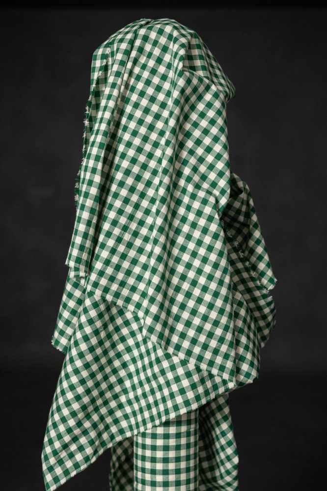 Mini Toto Organic Cotton/Linen Gingham